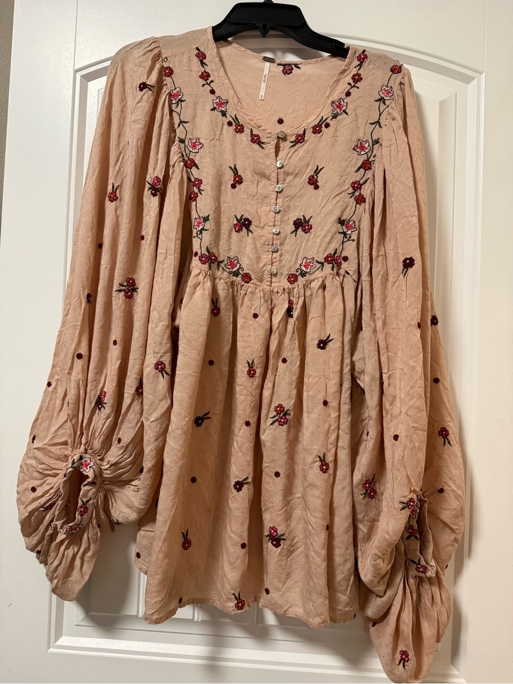 Free People Kiss From A Rose Tunic Boho Top